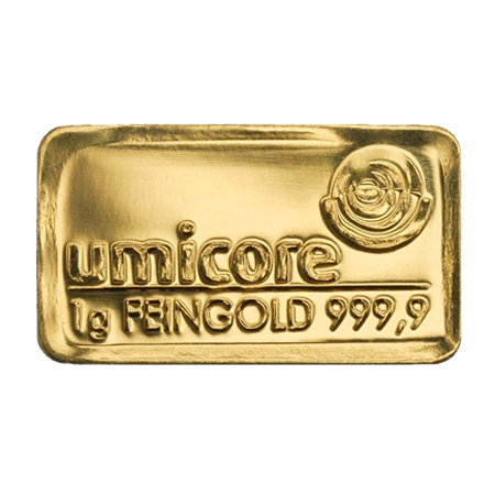 Lingot d’or d’1 gramme