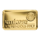 Lingot d’or de 2,5 grammes