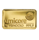 Lingot d’or de 5 grammes