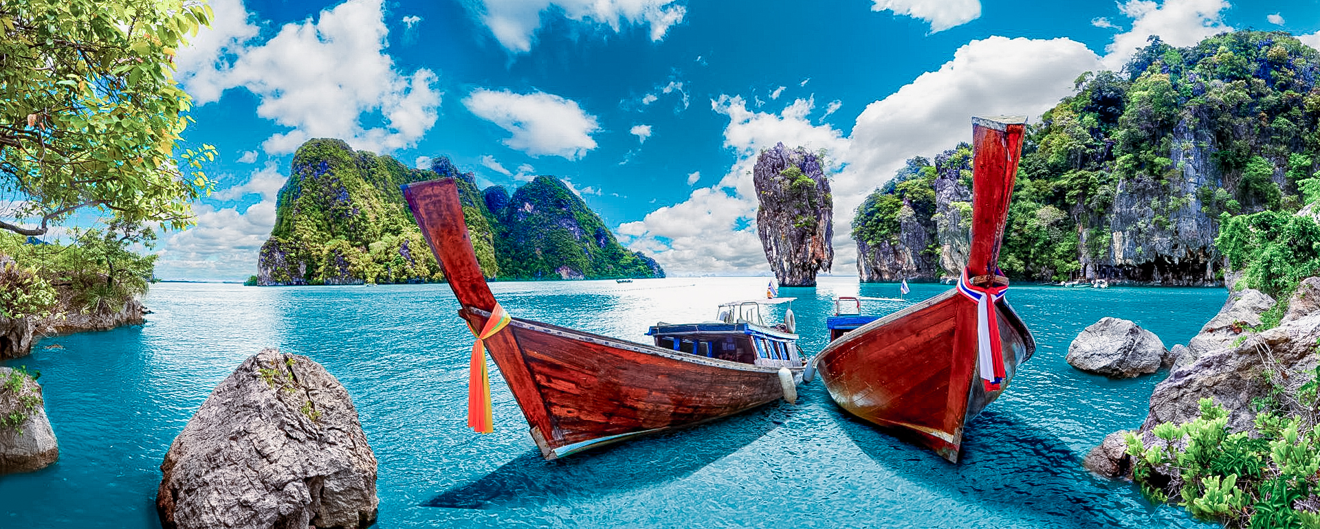 Voyage sans souci sur la magnifique côte thaïlandaise