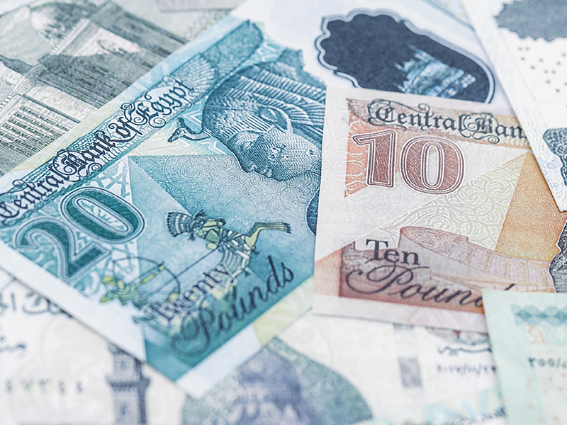 Egyptian,Pound,Currency,Money,Bills.,The,Current,Banknotes,Lies,On