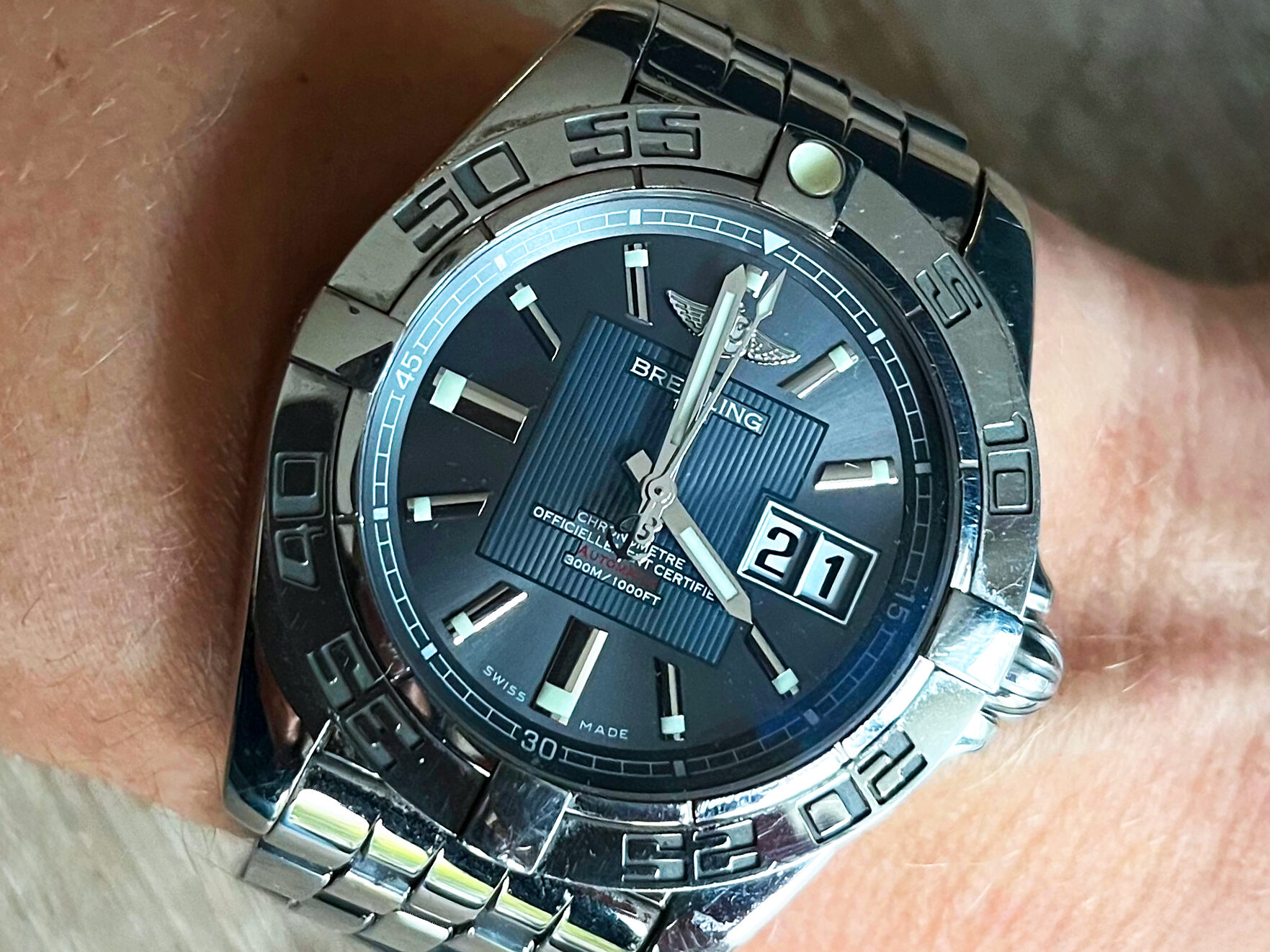 L&rsquo;heure d&rsquo;un classique : Breitling Galactic A49350